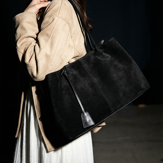 Midday Vegan Suede Bag