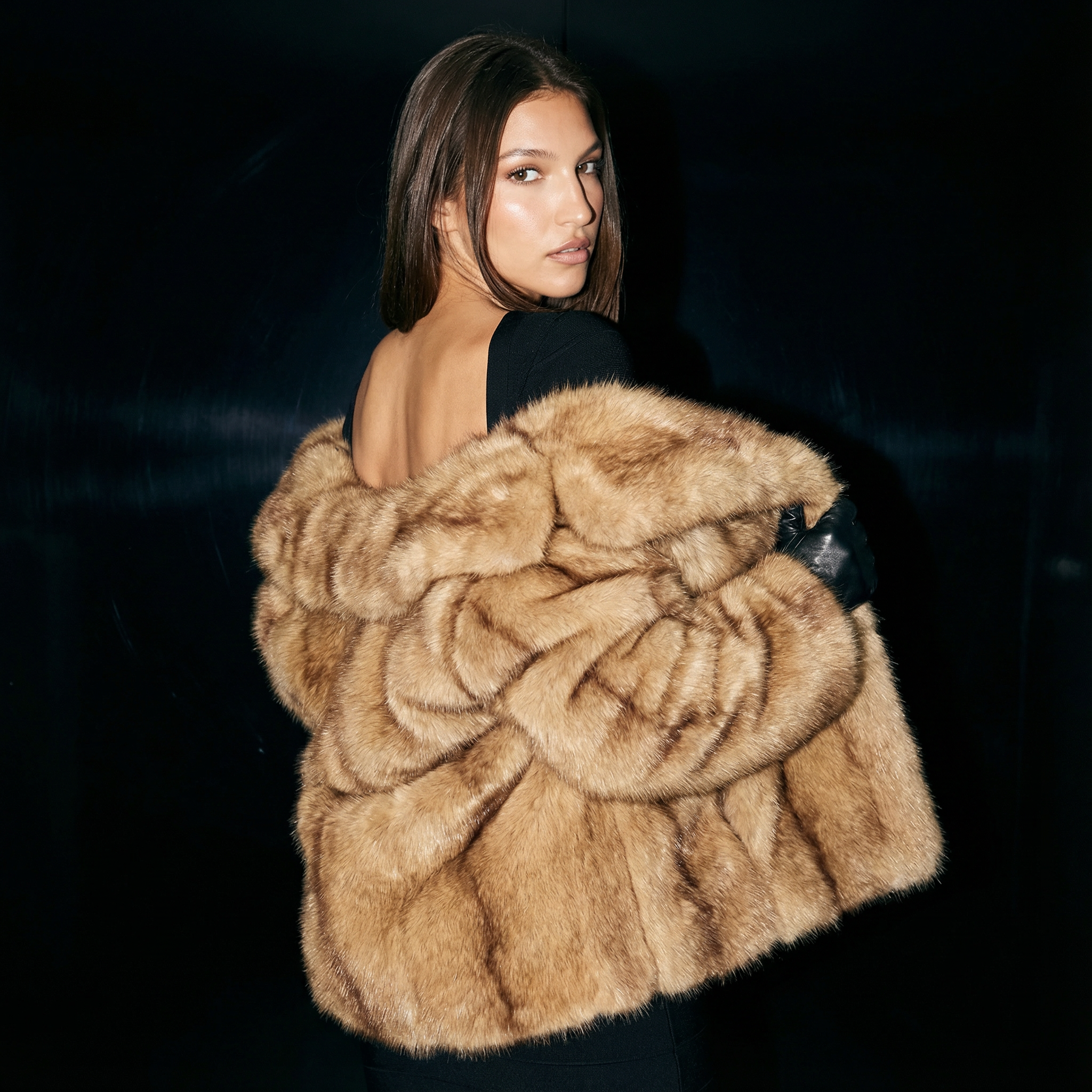 North Faux Fur Coat