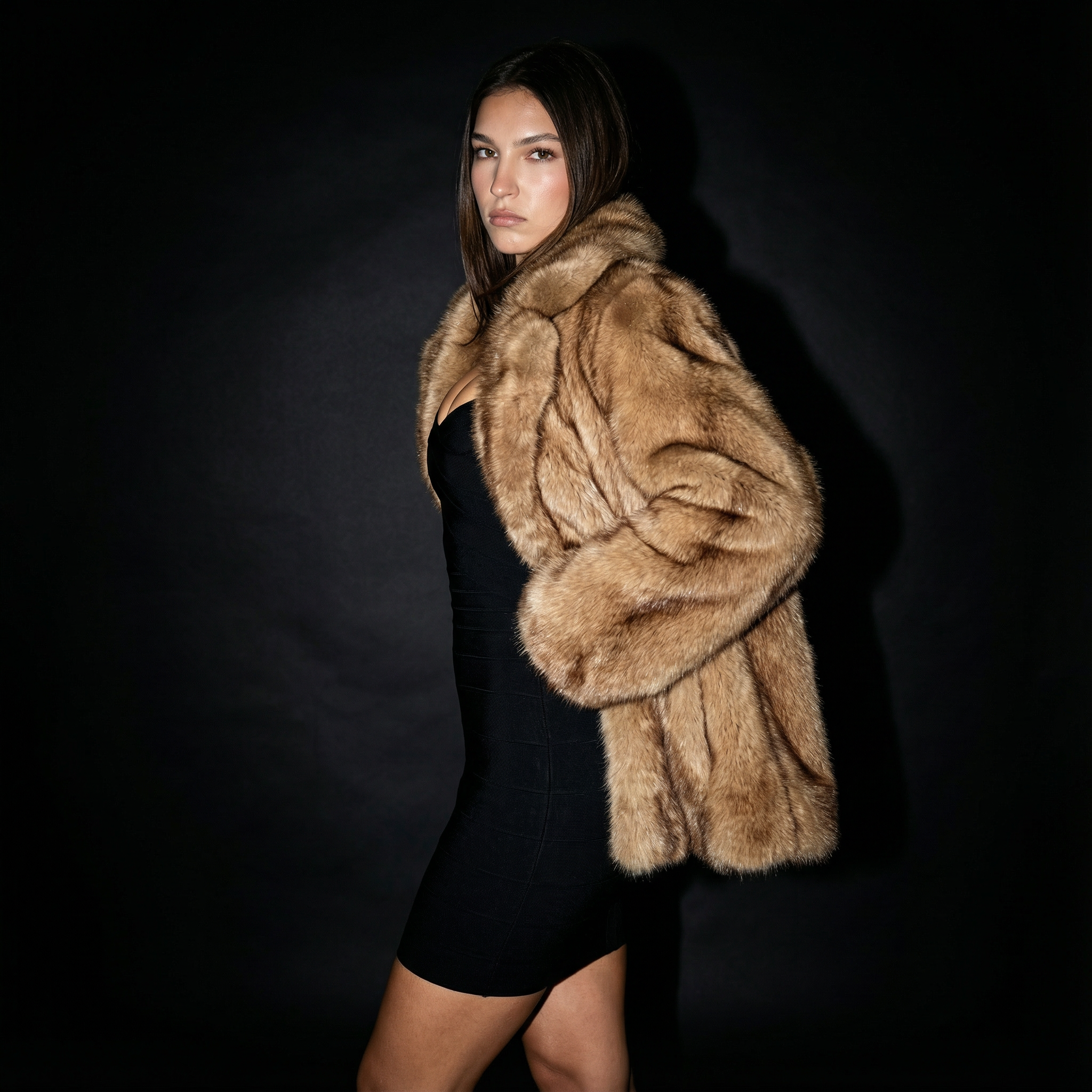 North Faux Fur Coat