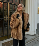 North Faux Fur Coat