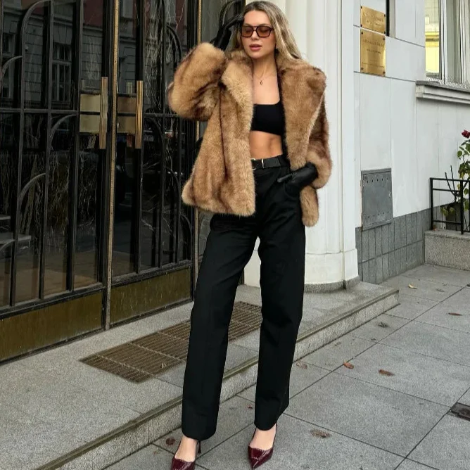 North Faux Fur Coat