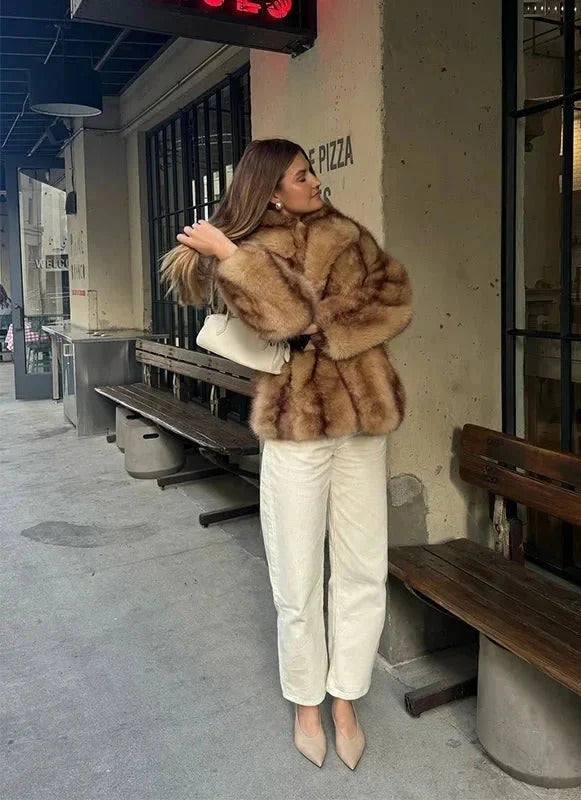 North Faux Fur Coat