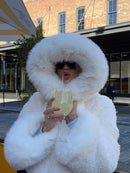 Volume Faux-Fur Jacket