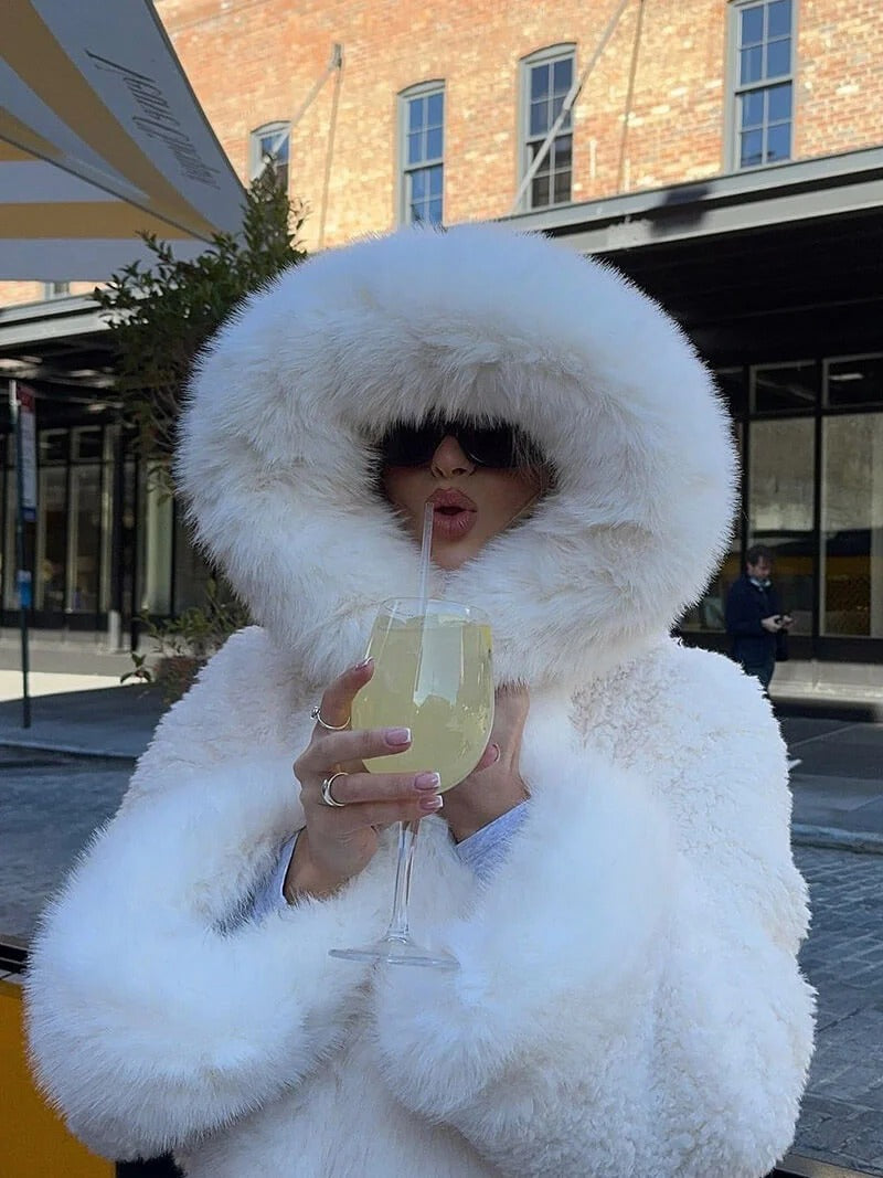 Volume Faux-Fur Jacket