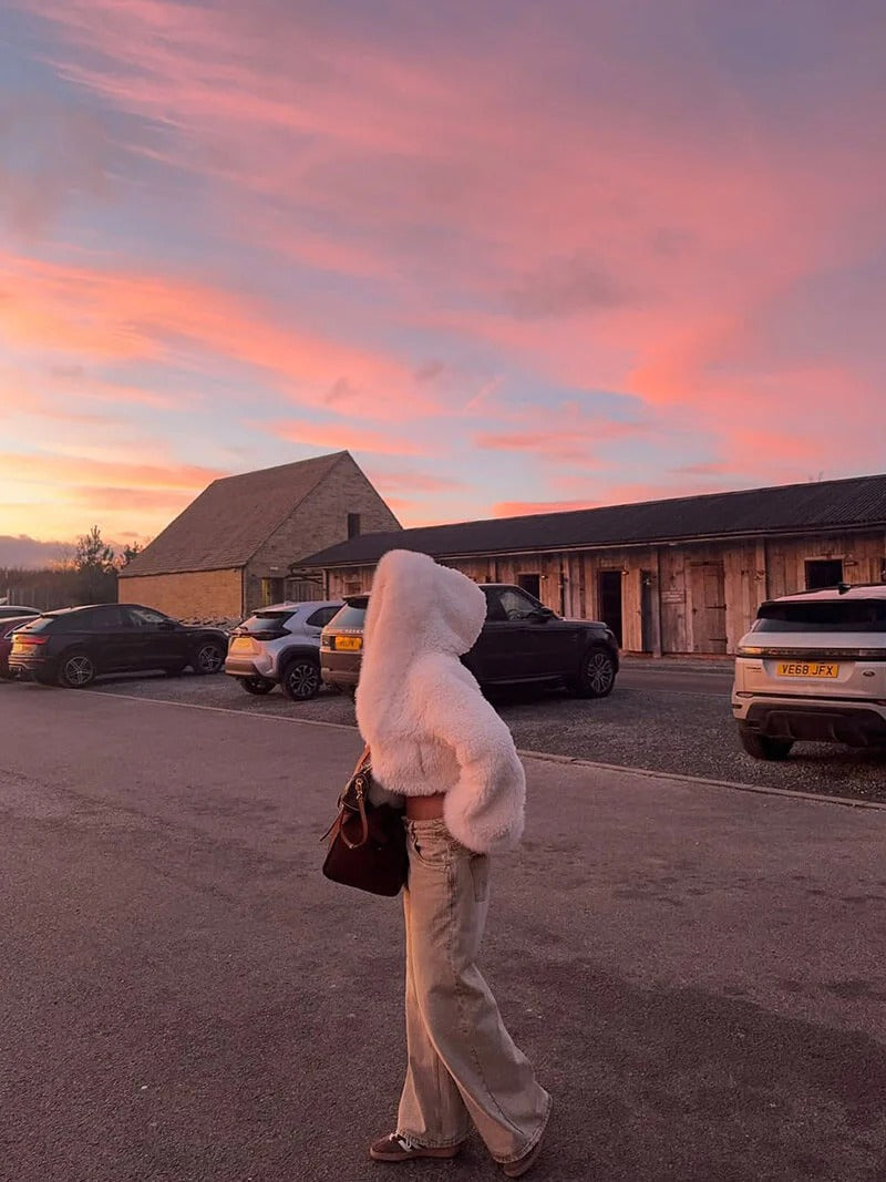 Volume Faux-Fur Jacket