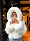 Volume Faux-Fur Jacket